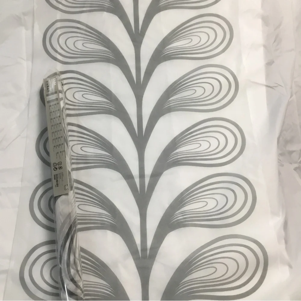 2 Ikea Kajsa Curtain Panels  24 x 118